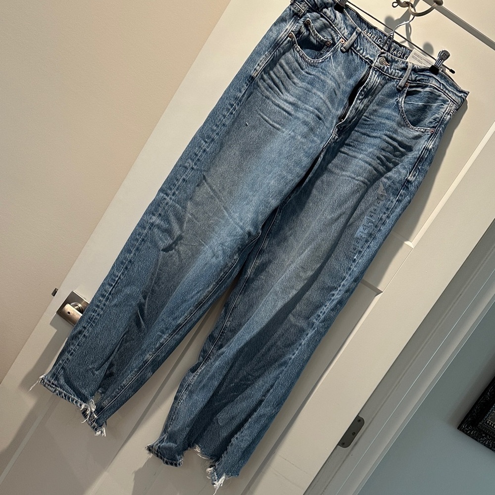 American Eagle Dreamy Drape wide leg jeans NWT
